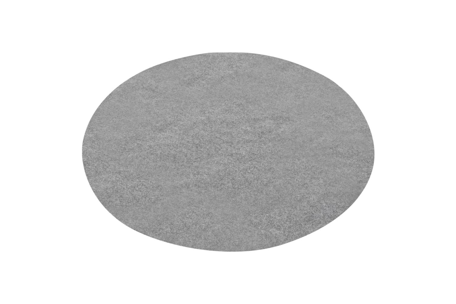 Artificial Grass With Studs Dia95 Cm Grey Round