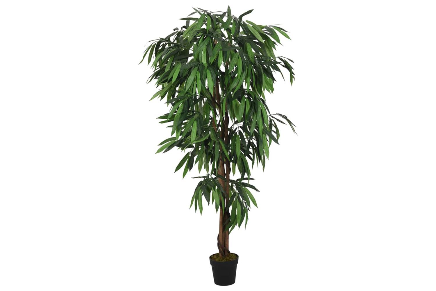 Artificial Mango Tree 600 Leaves 150 Cm Green