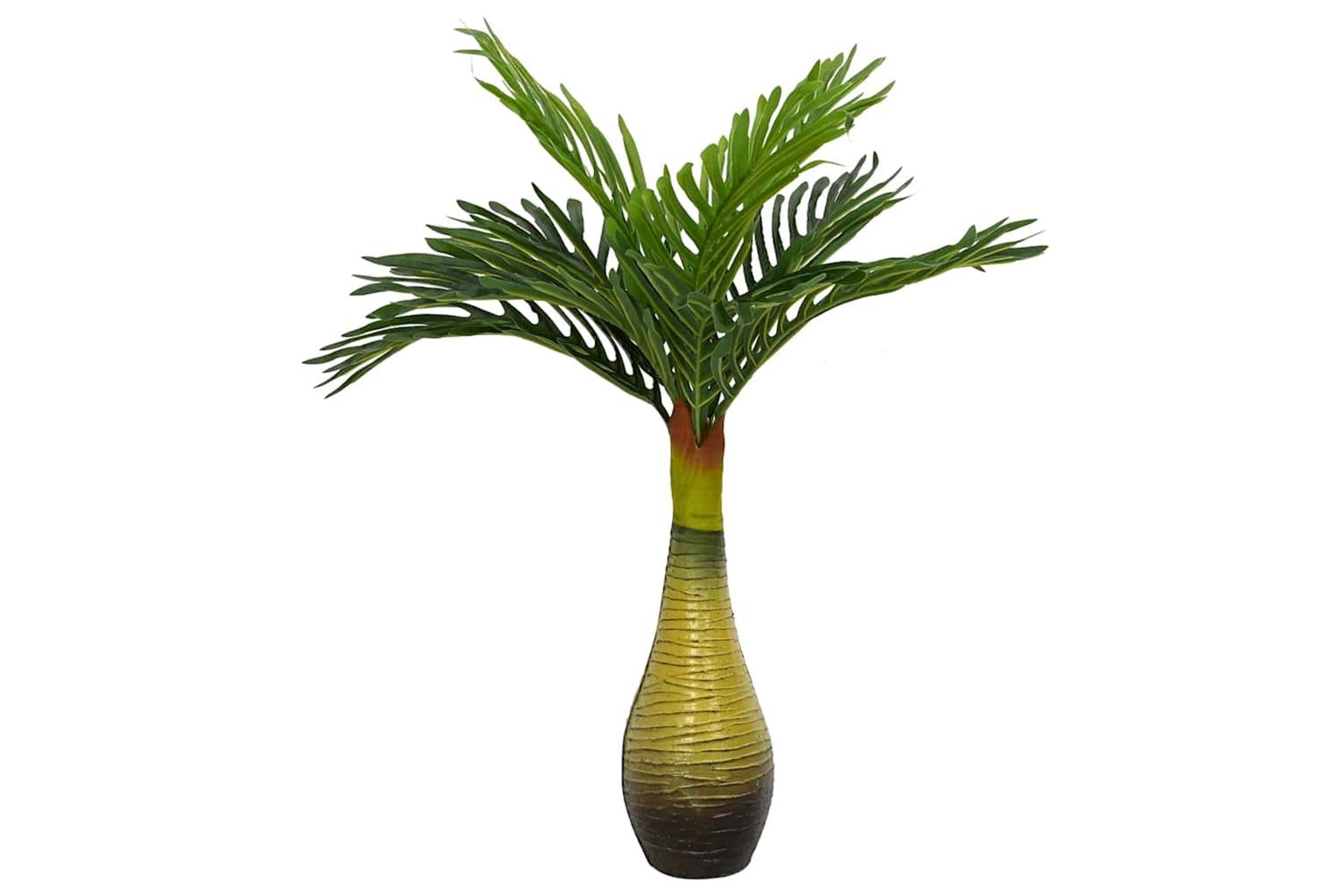 Artificial Palm Plant 9 Leaves 70 Cm Green
