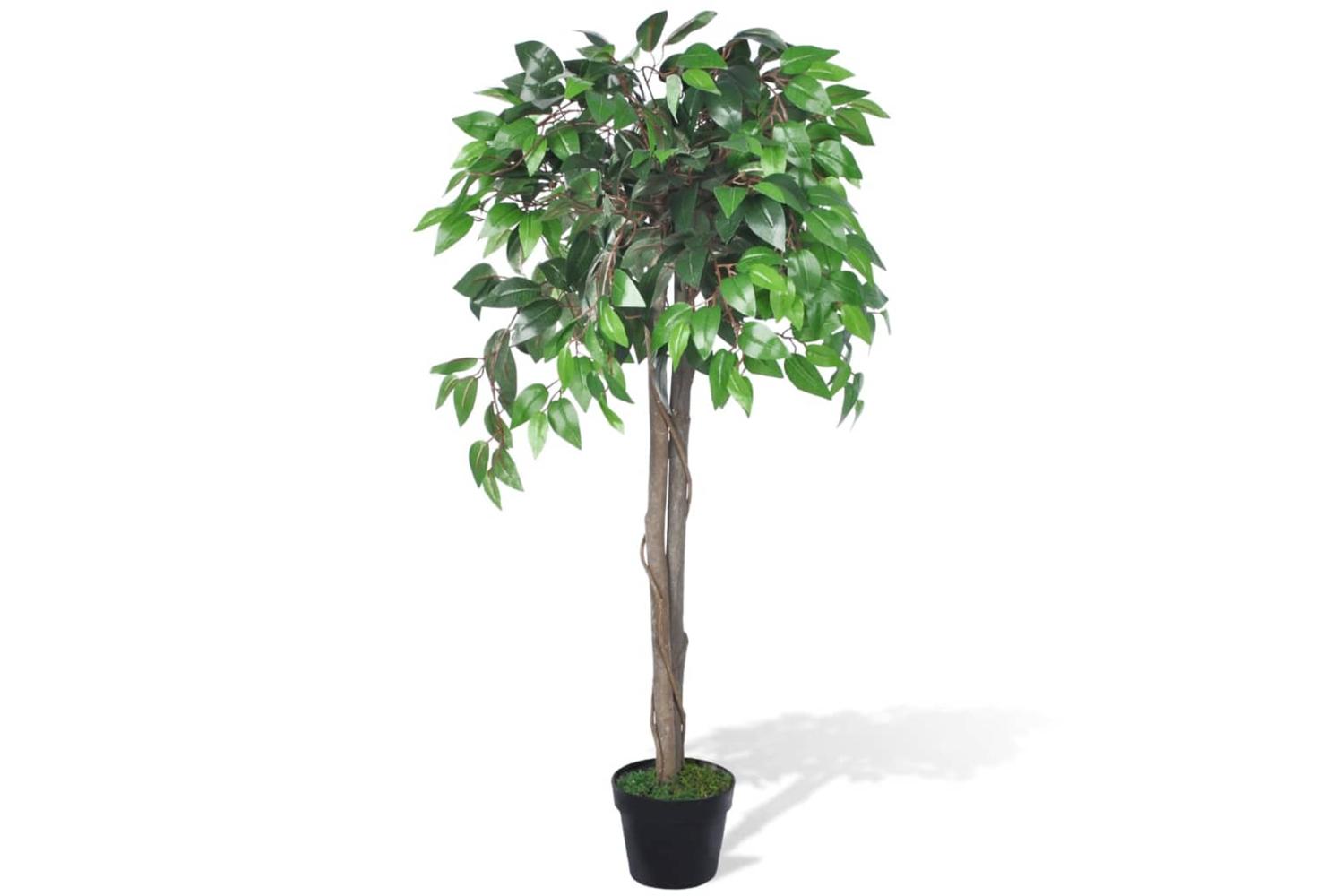 Artificial Plant Ficus Tree With Pot 110 Cm