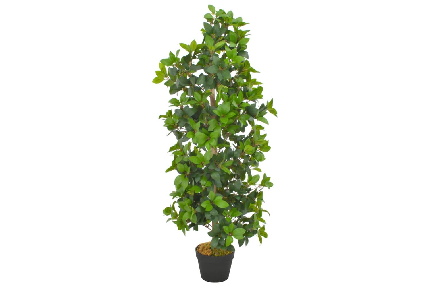 Artificial Plant Laurel Tree With Pot Green 120 Cm