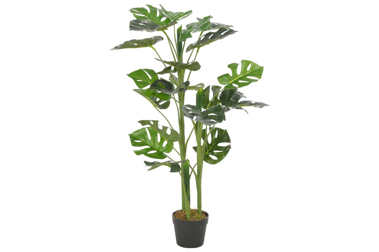 Artificial Plant Monstera With Pot Green 100 Cm