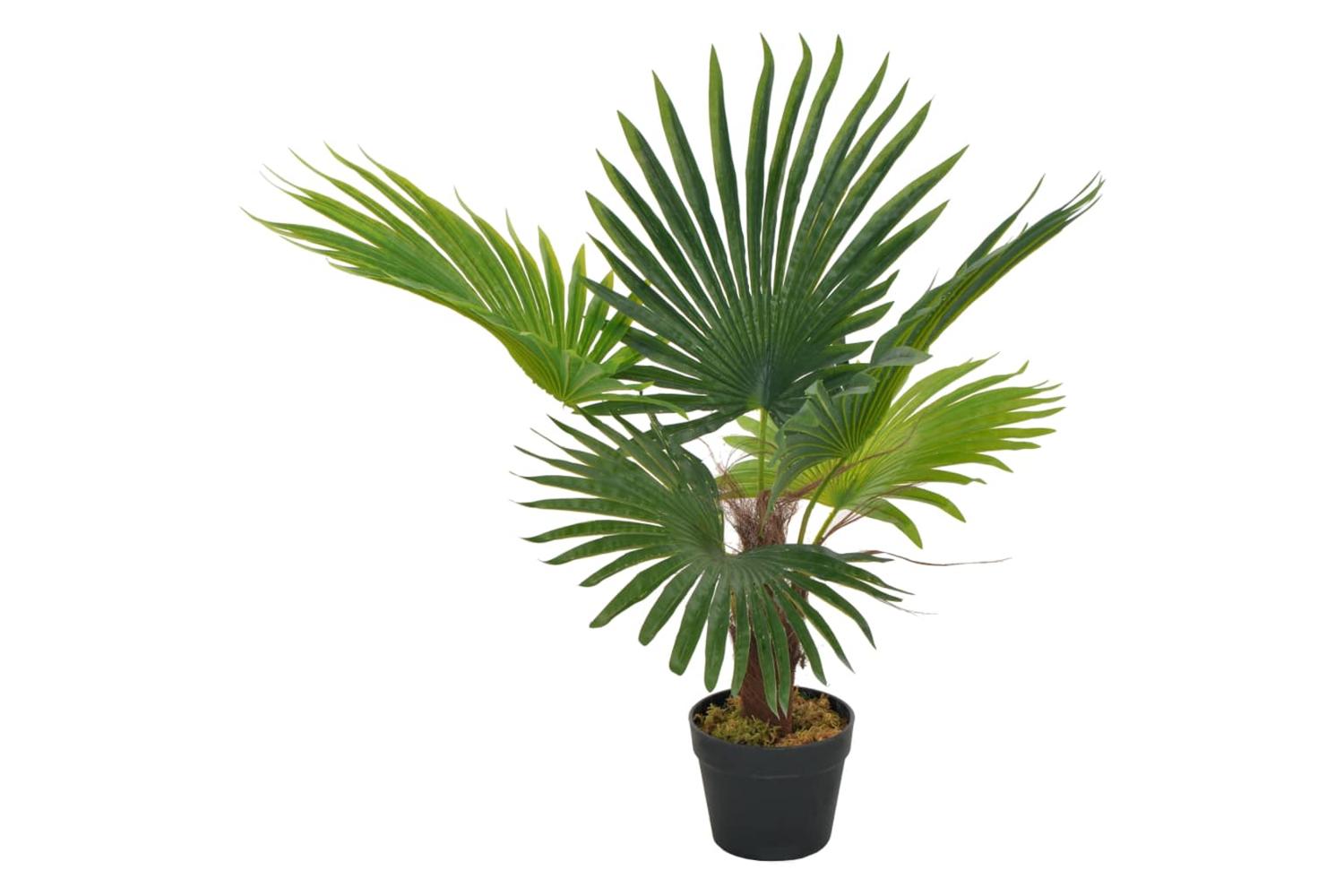 Artificial Plant Palm With Pot Green 70 Cm