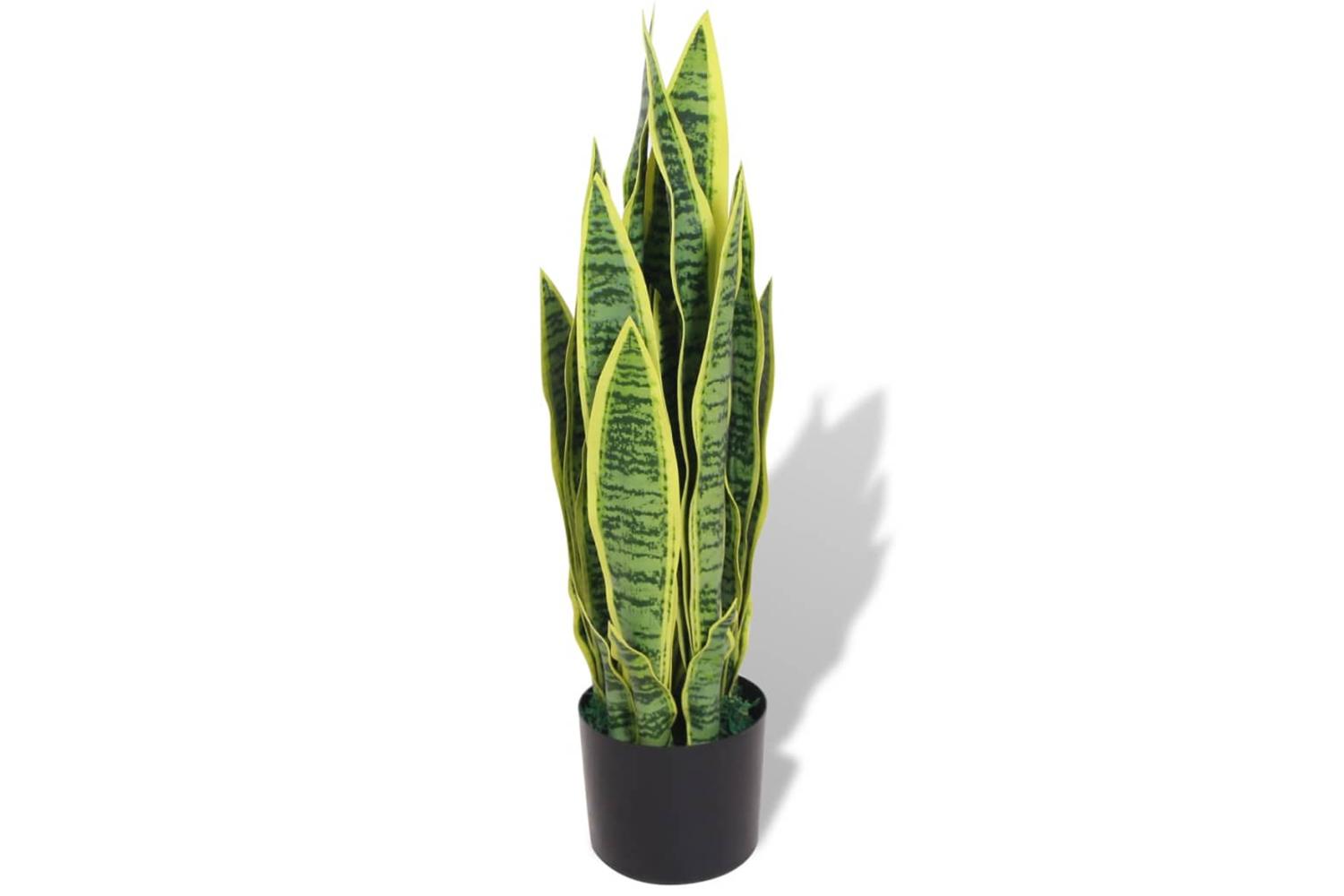 Artificial Sansevieria Plant With Pot 65 Cm Green