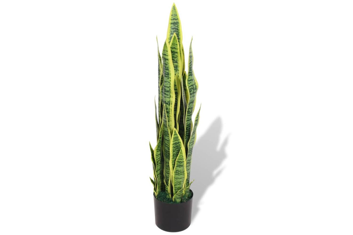 Artificial Sansevieria Plant With Pot 90 Cm Green