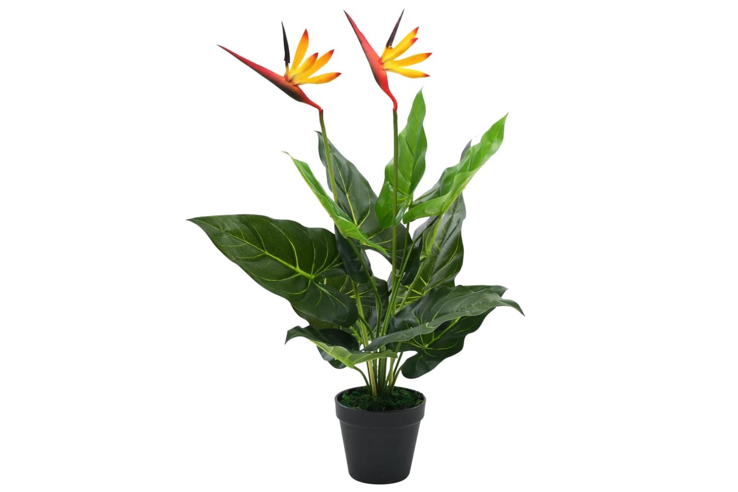 Artificial Strelitzia Reginae Plant Bird Of Paradise 66 Cm