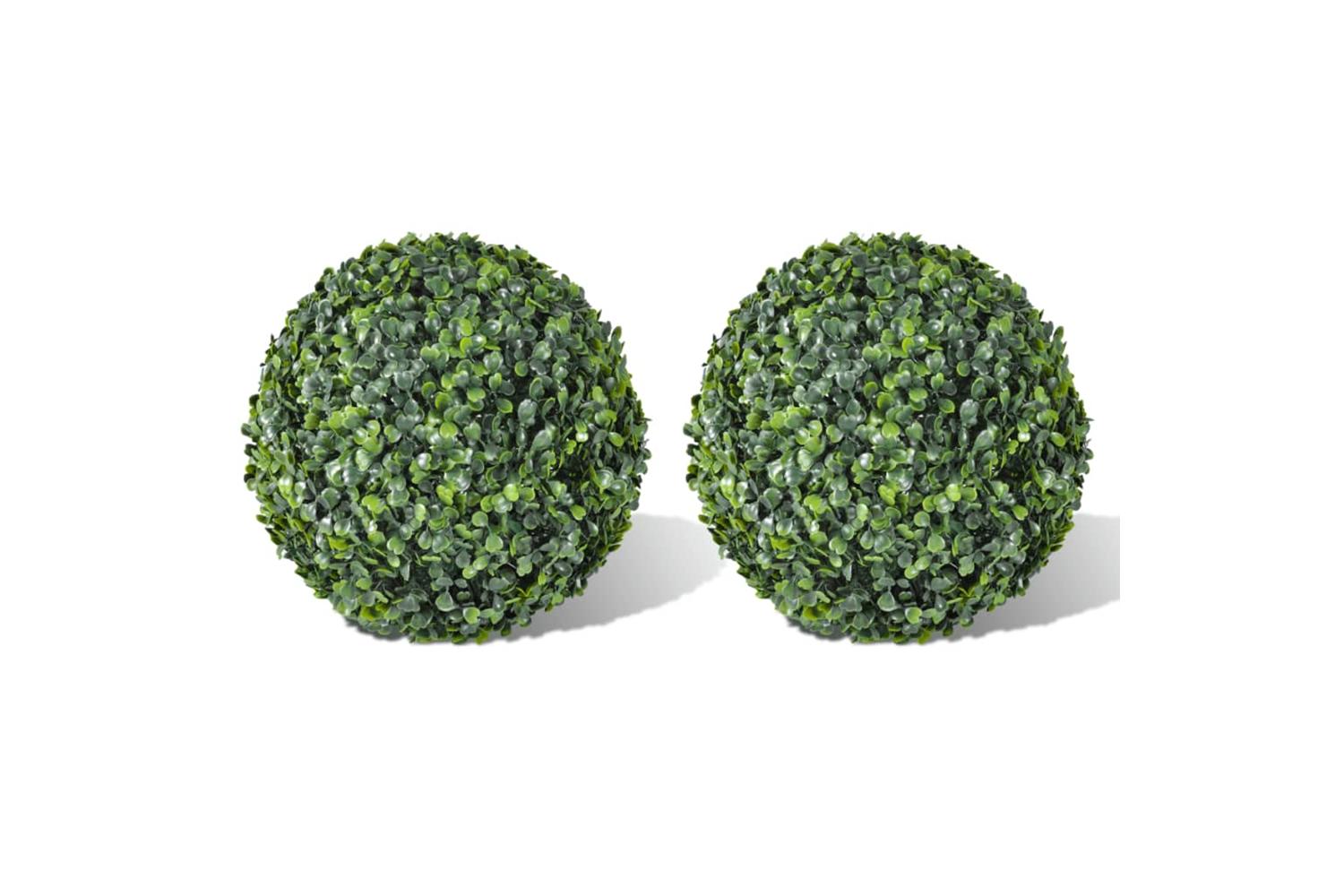 Boxwood Ball Artificial Leaf Topiary Ball 35 Cm 2 Pcs