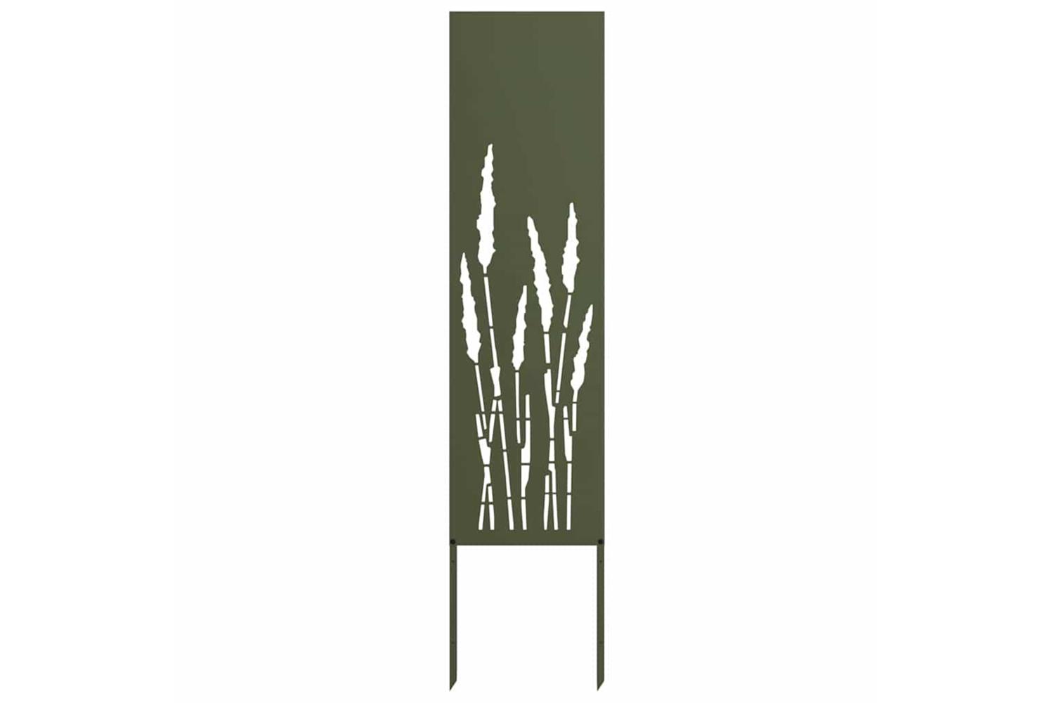 Garden Privacy Screen Olive Green 32 X140cm Cold-rolled Steel