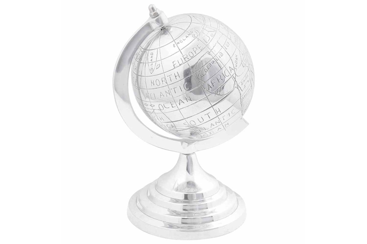 Sculpture Silver Aluminium