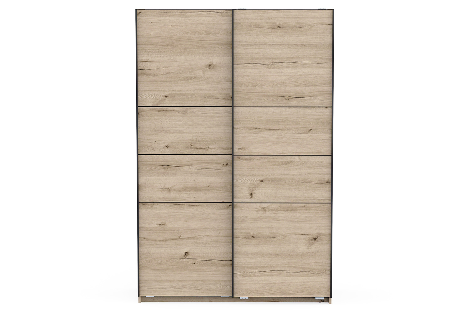 Fast Sliding Door Wardrobe | 2 Doors | Oak Effect | 1.2m