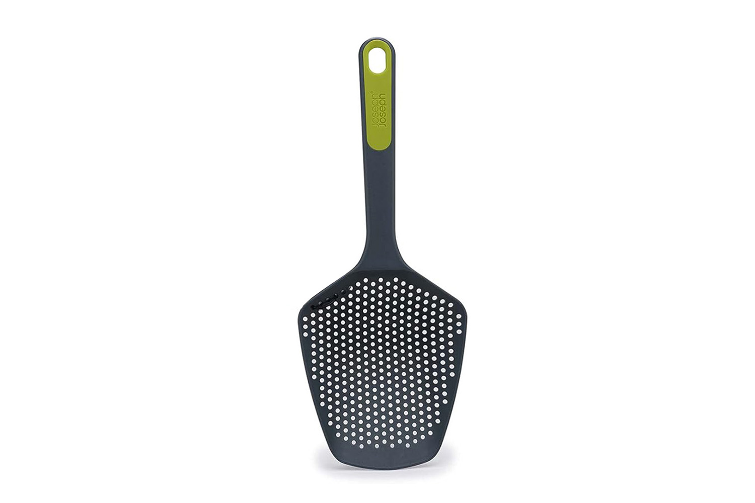 Joseph Joseph | Scoop Plus Colander Spoon Drainer/Strainer | Black/Green