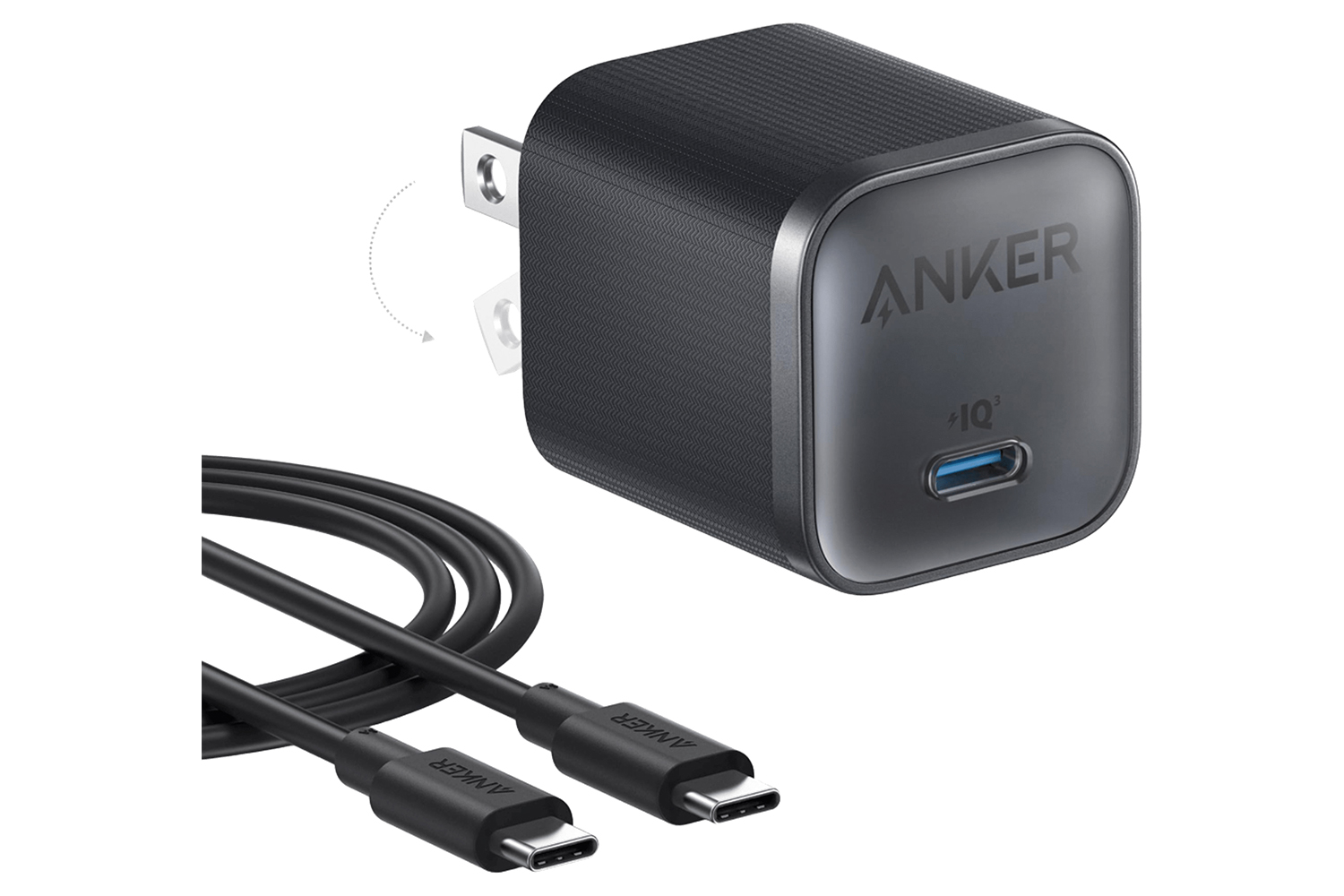 Anker USB-C 45W Nano Charger | Black