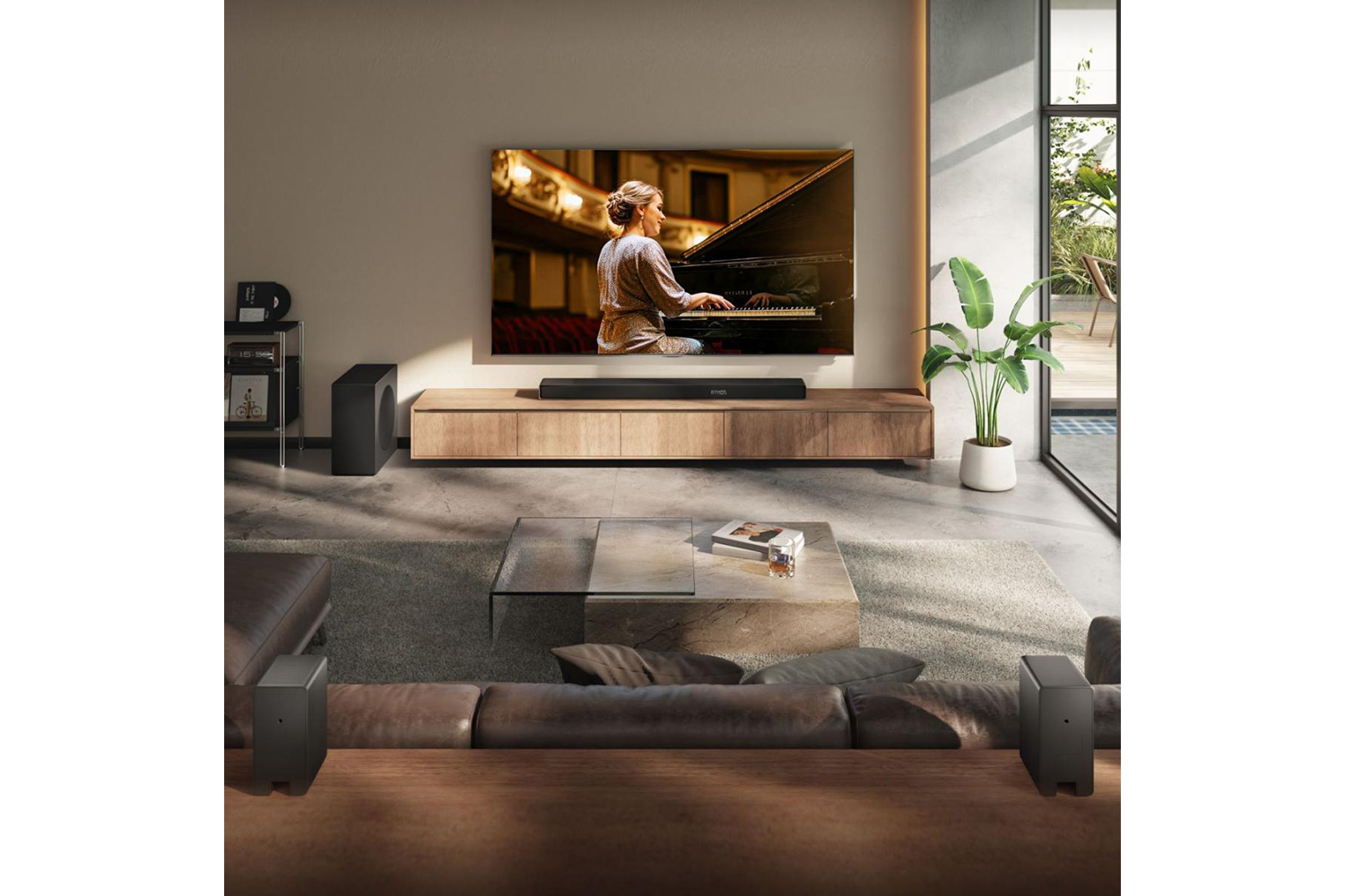 Hisense AX Series 5.1.4ch Soundbar with Wireless Subwoofer and Rear Speakers | AX5140Q