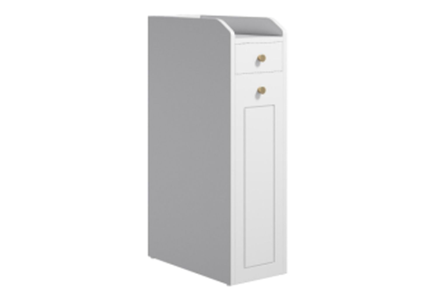Vasagle Bathroom Cabinet | Bathroom Storage Unit | Mdf | 40 X 18 X 70 Cm