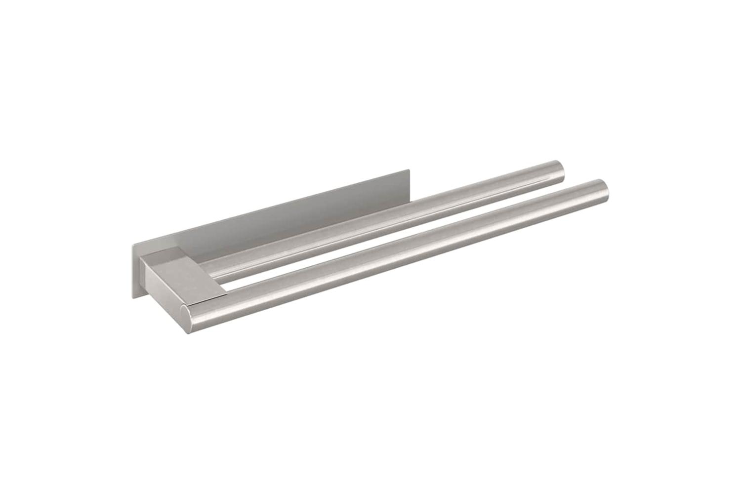 Towel Rack Silver 40 X 9 X 4 Cm Stainless Steel