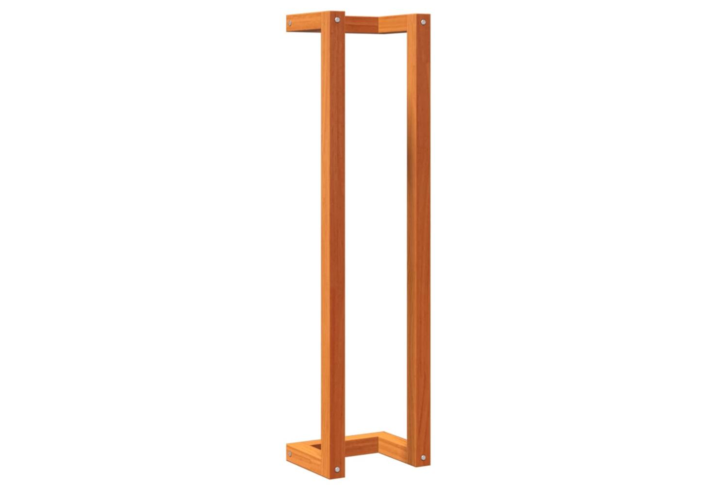 Towel Rack Wax Brown 23x18x90 Cm Solid Wood Pine