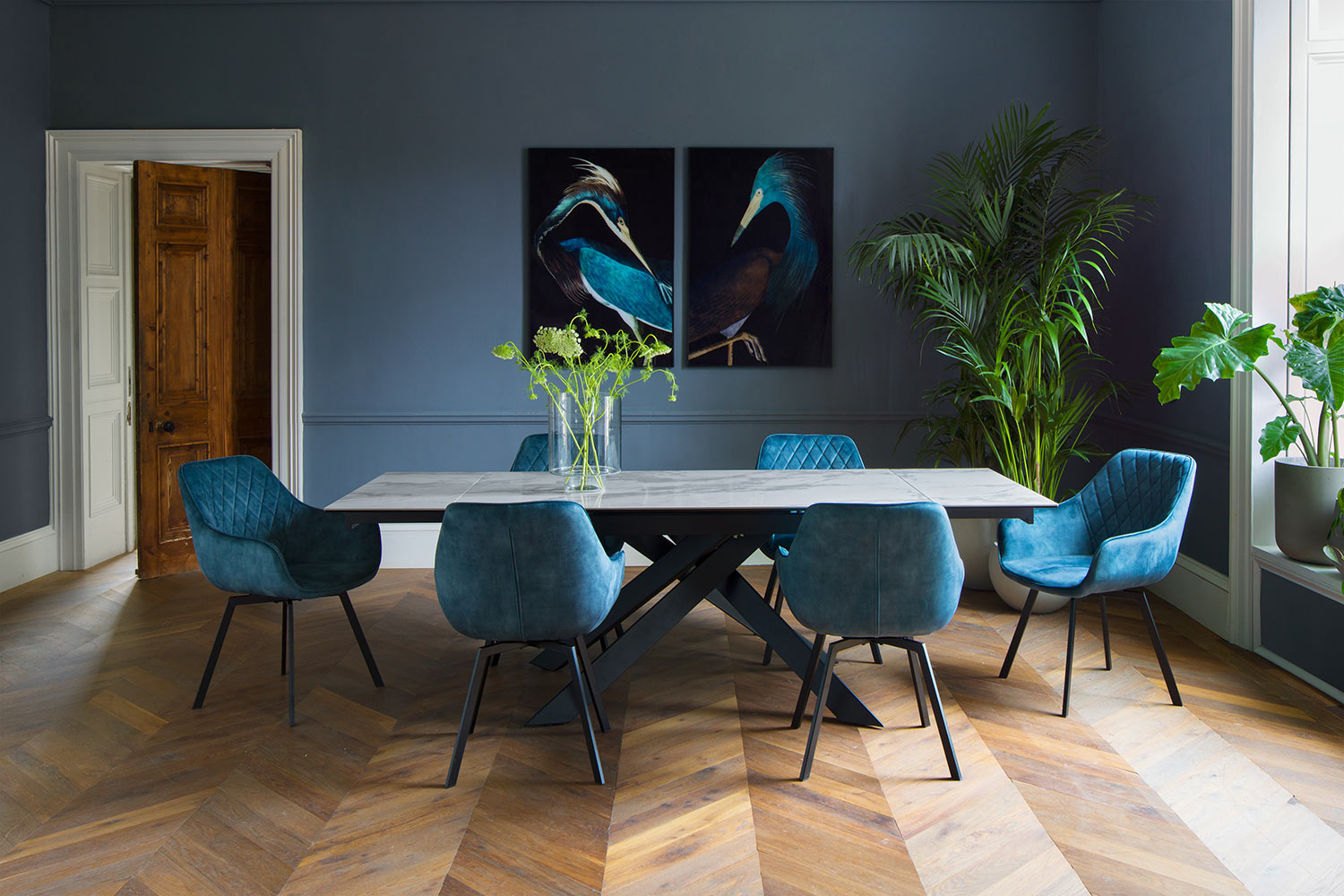 Celine Dining Chair | Teal