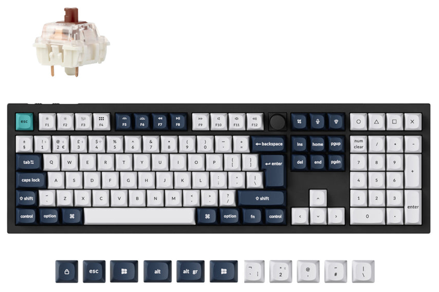 Keychron Q6 Max Qmk Wireless Custom Mechanical Keyboard
