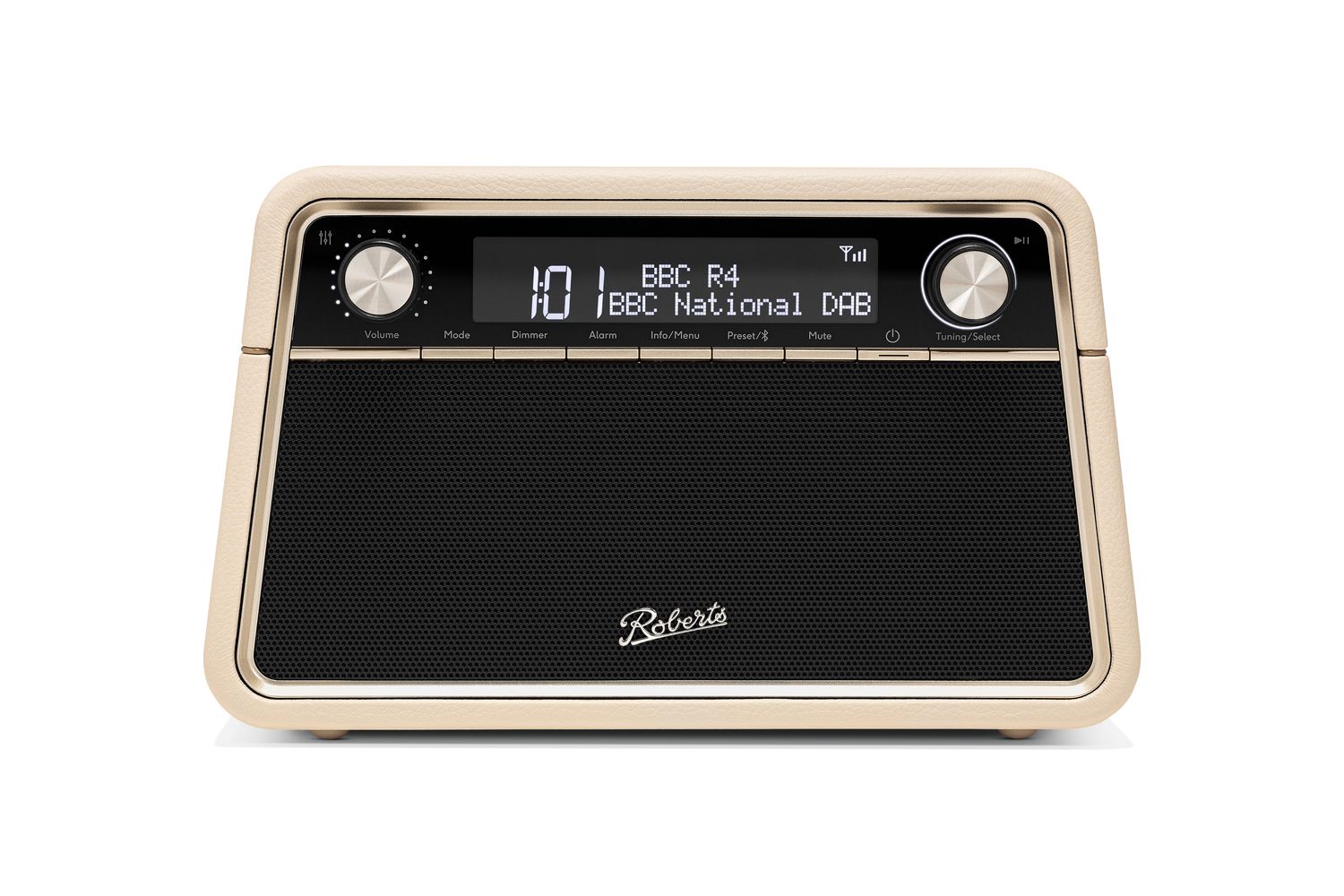 Roberts Reva Bluetooth Table Top Radio | Pastel Cream