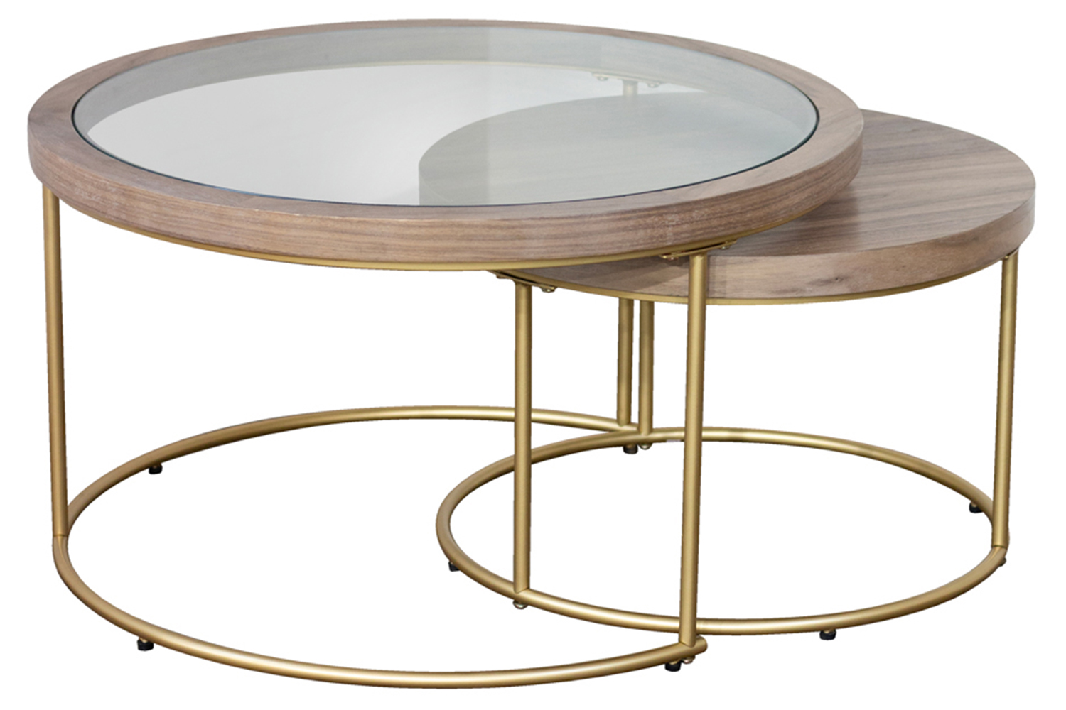 Hannah Coffee Table Set | Gold