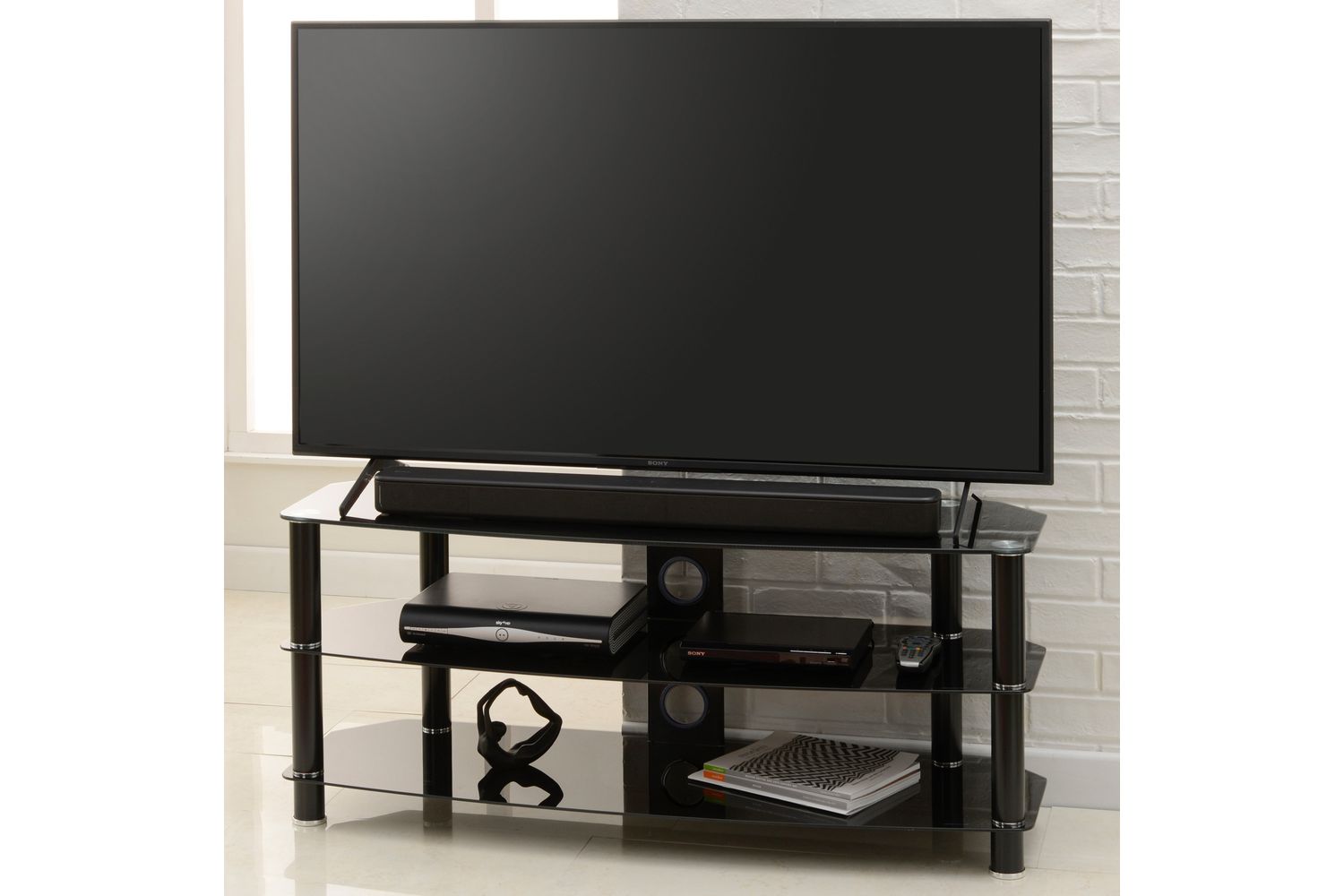 TTAT Vantage TV Tubular Stand | Black