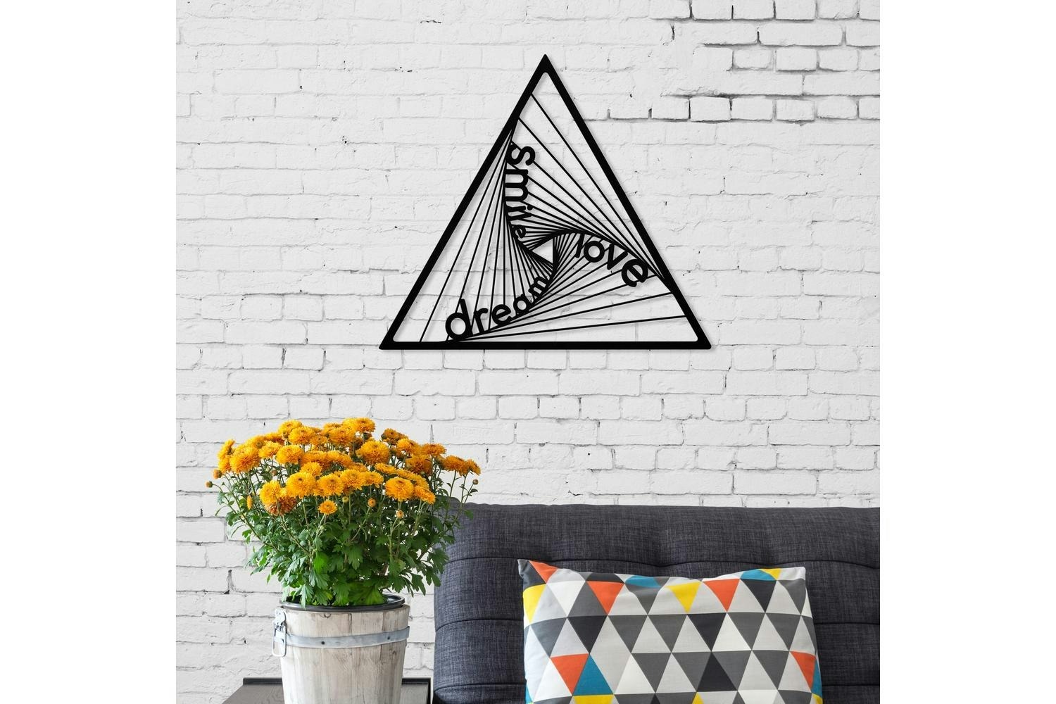 Decortie | DSL Modern Metal Wall Art | Black