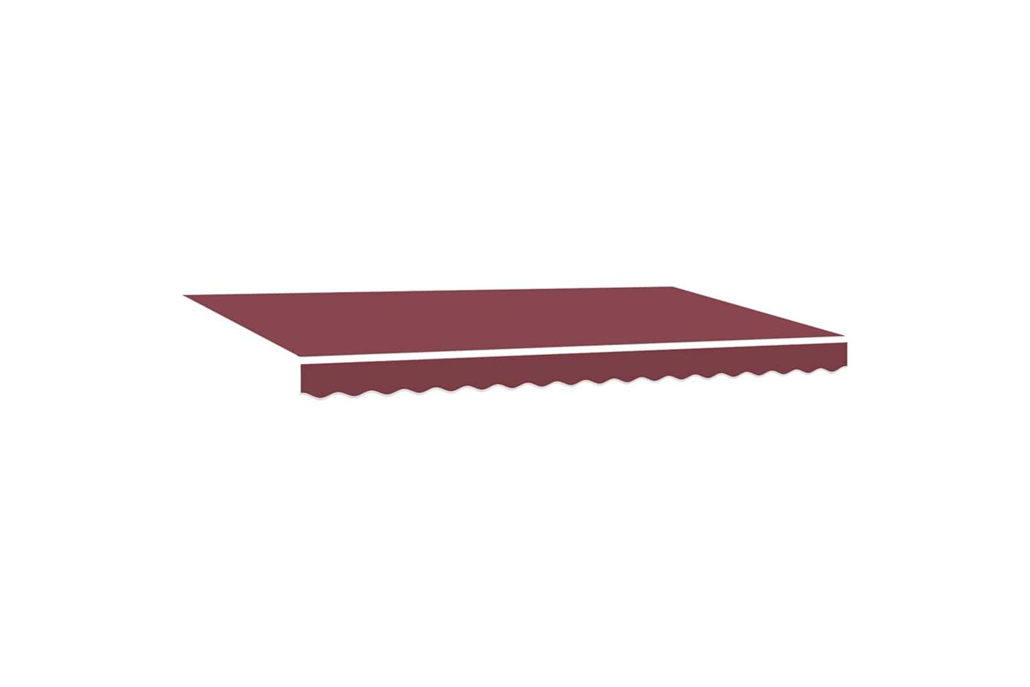 Vidaxl Retractable Awning Burgundy 350 X 200 Cm