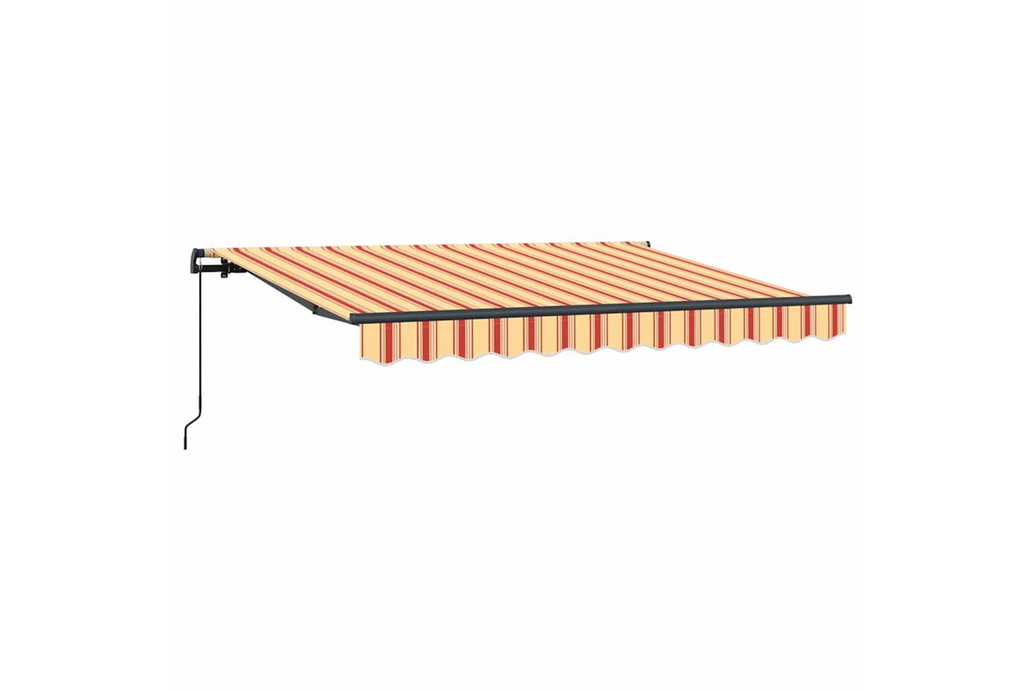 Vidaxl Retractable Awning Multicolour 350 X 200 Cm