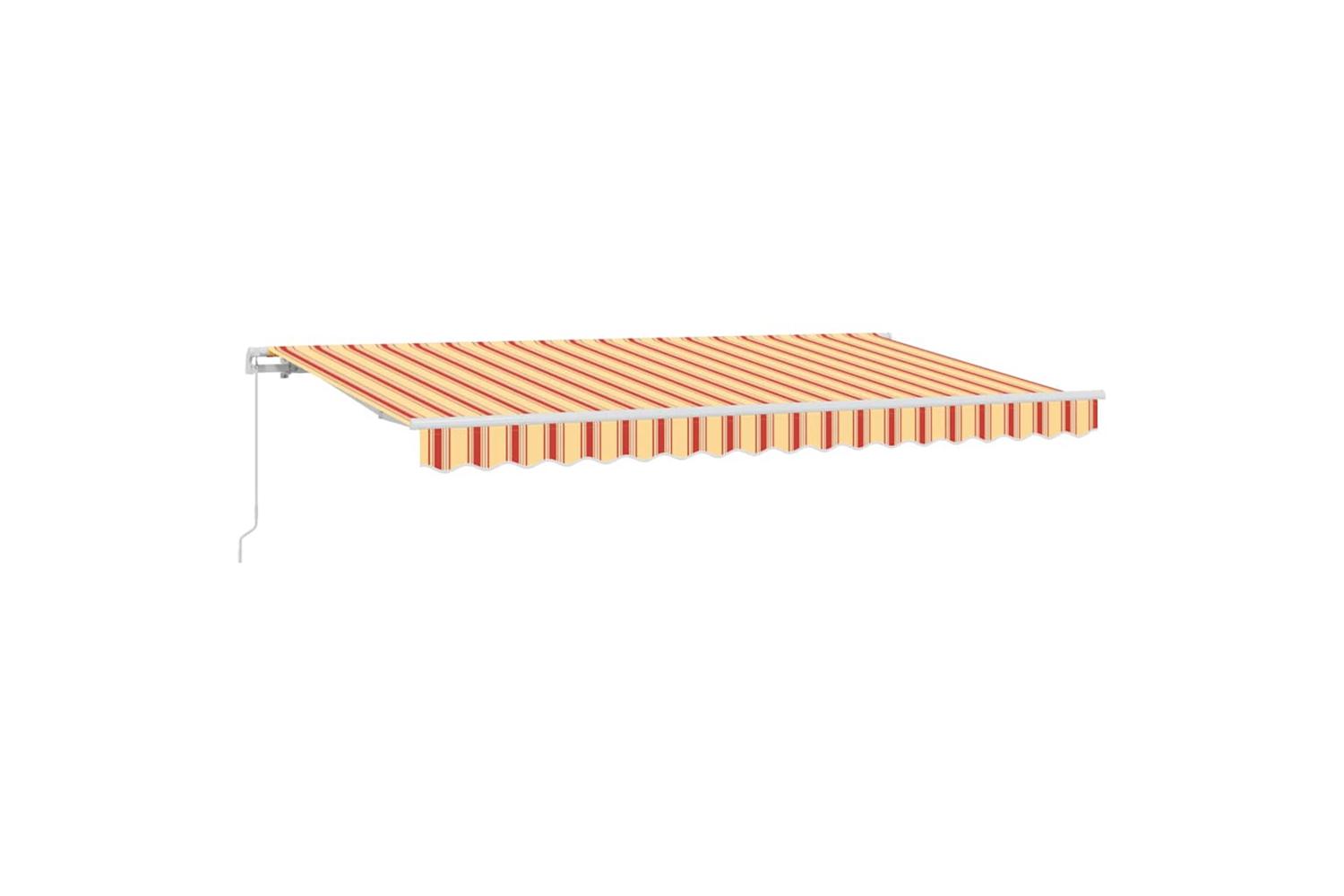 Vidaxl Retractable Awning Multicolour 400 X 200 Cm
