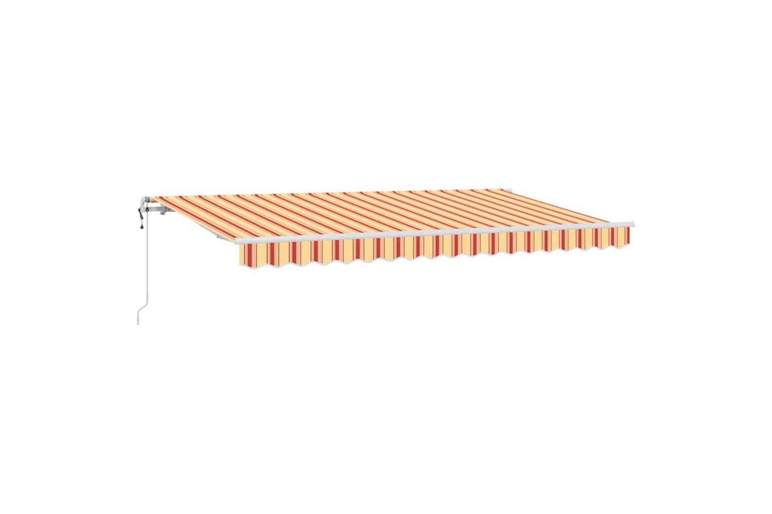 Vidaxl Retractable Awning Multicolour 400 X 200 Cm