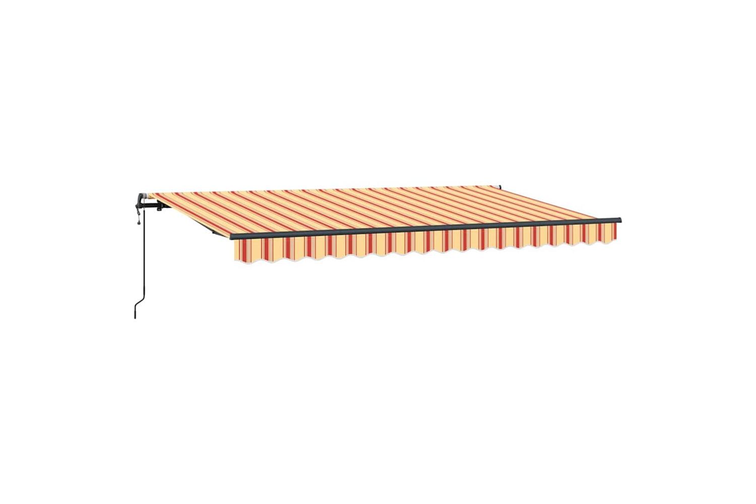 Vidaxl Retractable Awning Multicolour 400 X 200 Cm