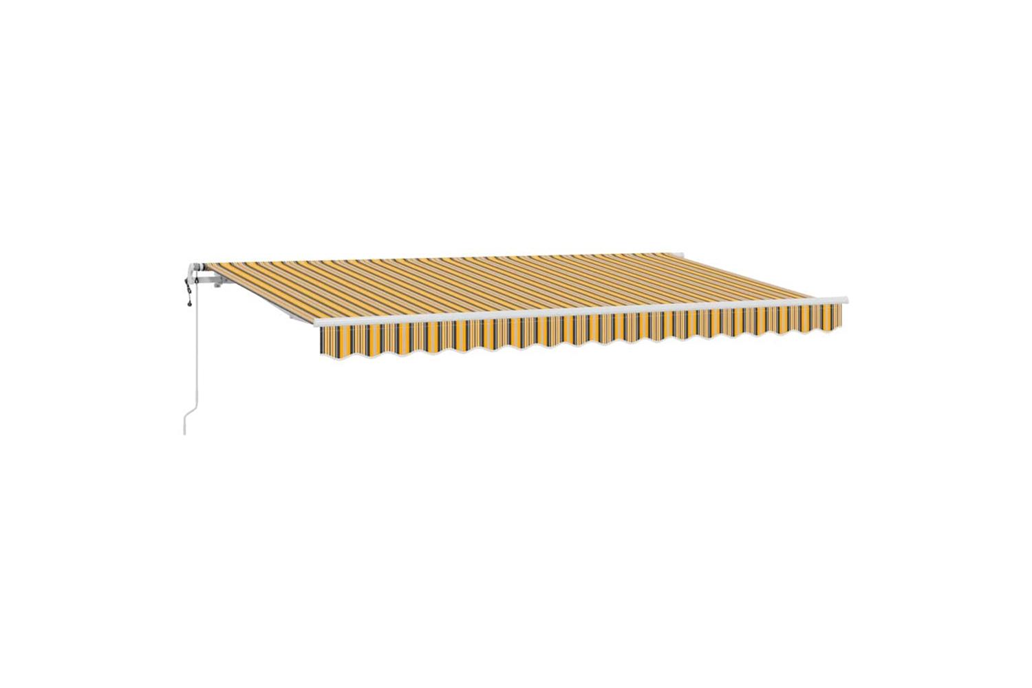 Vidaxl Retractable Awning Multicolour 400 X 200 Cm