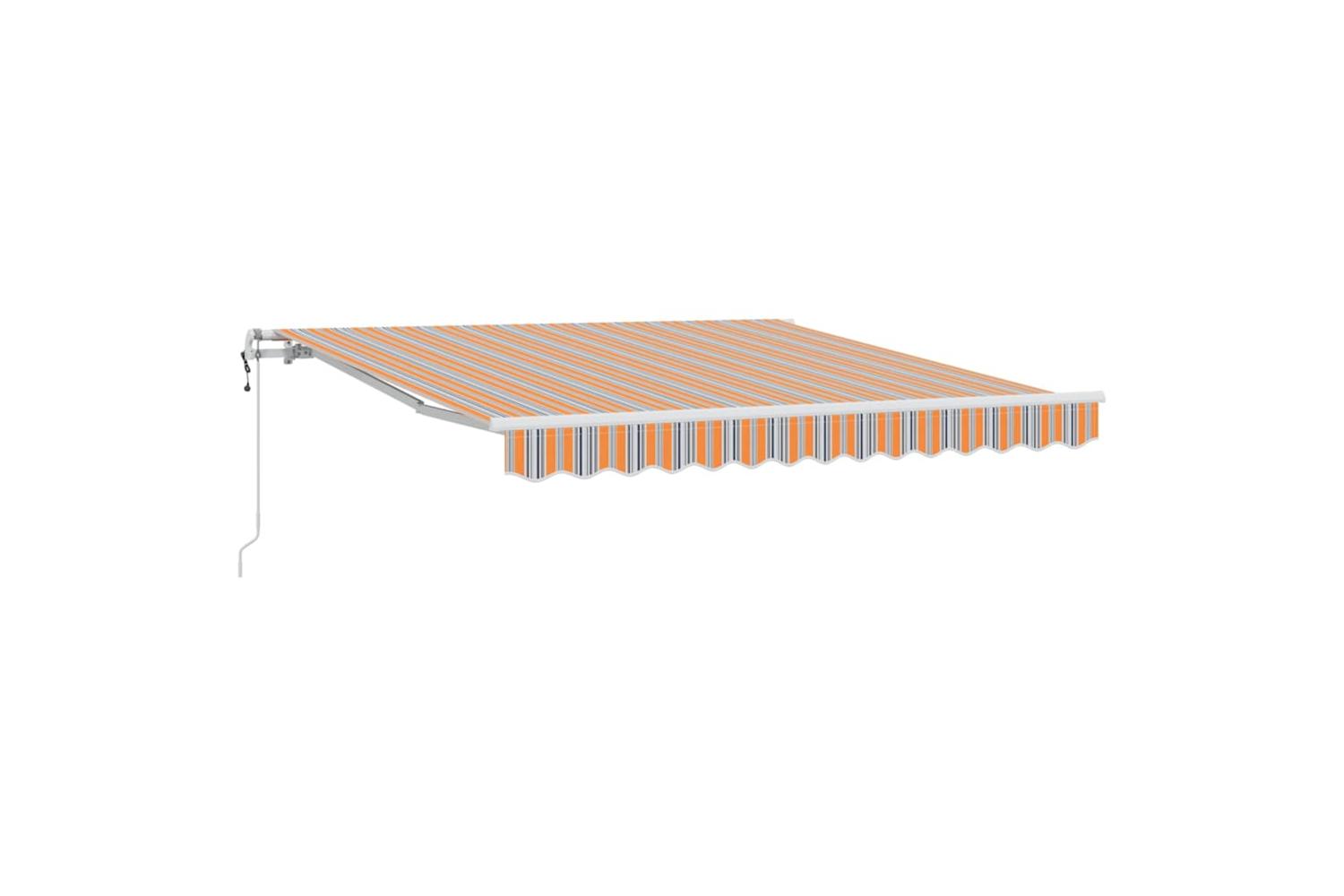 Vidaxl Retractable Awning 300 X 250 Cm Multicolour
