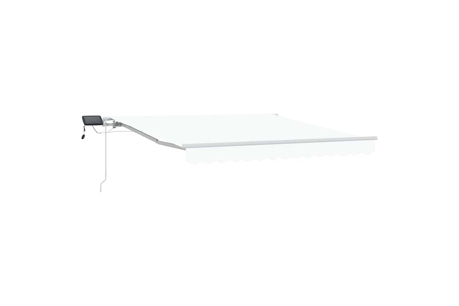 Vidaxl Retractable Awning With Manual 350 X 250 Cm Fabric