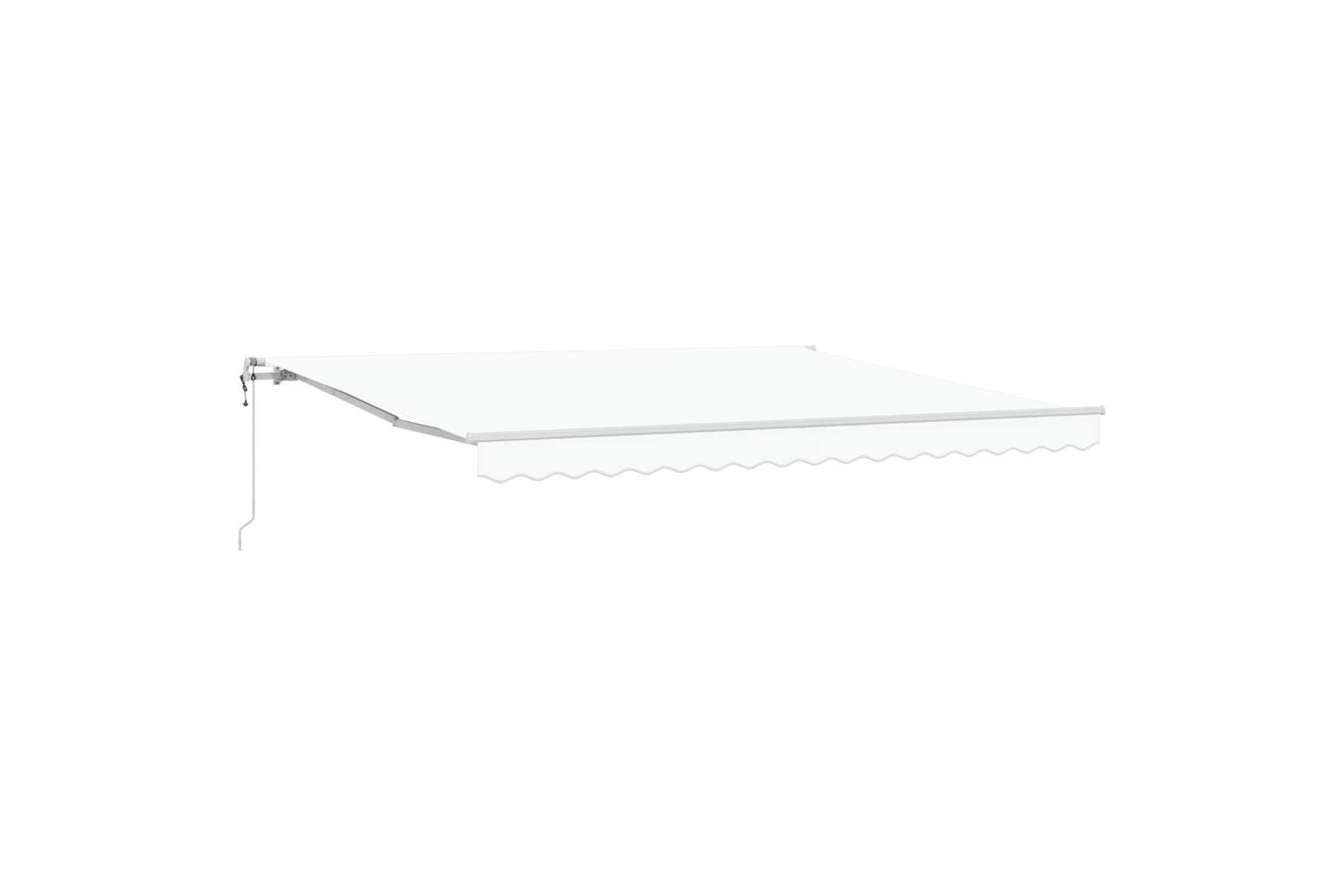 Vidaxl Retractable Awning 400 X 300 Cm White