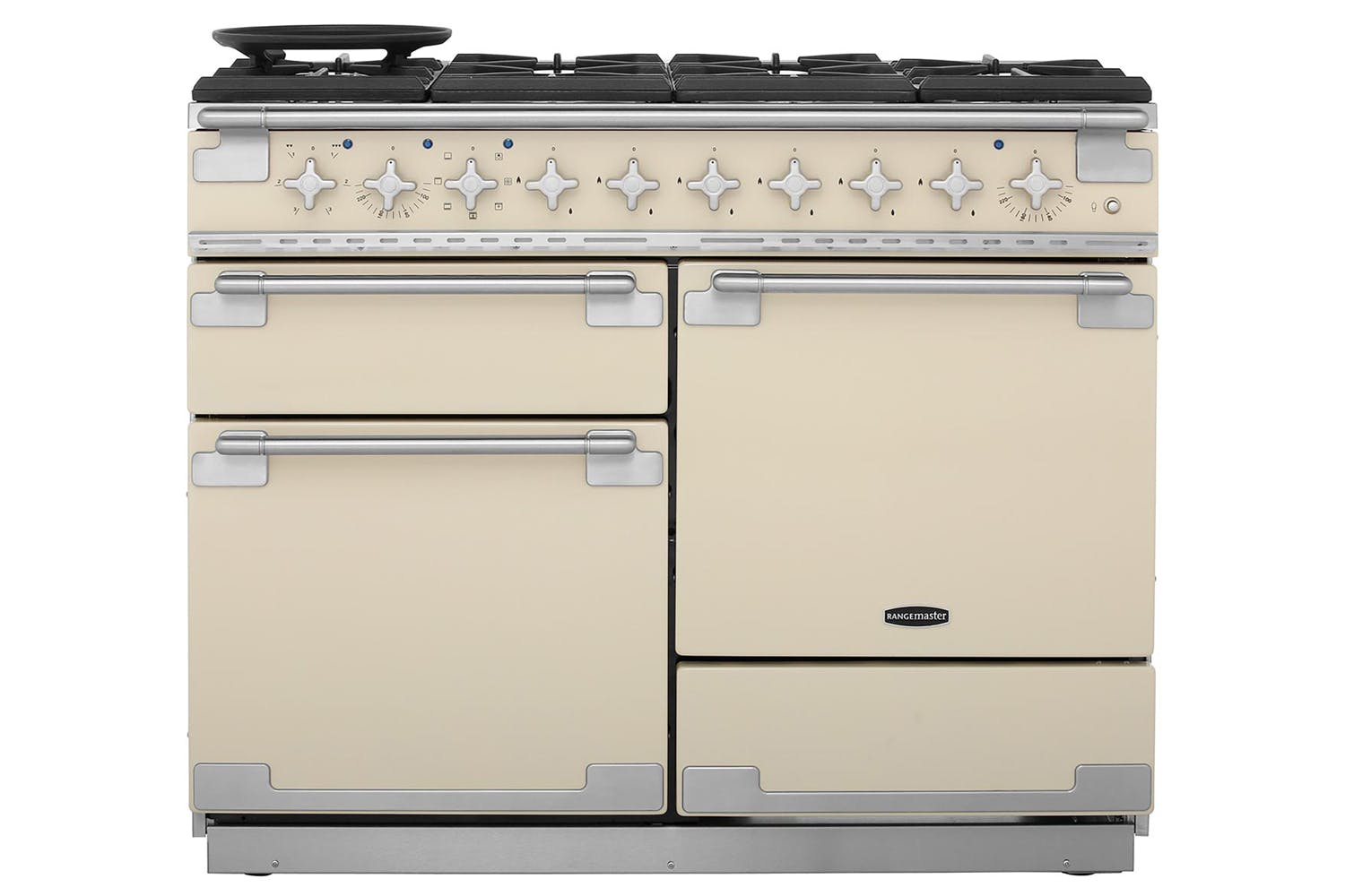 Rangemaster Elise 110cm Dual Fuel Range Cooker | ELS110DFFCR | Cream