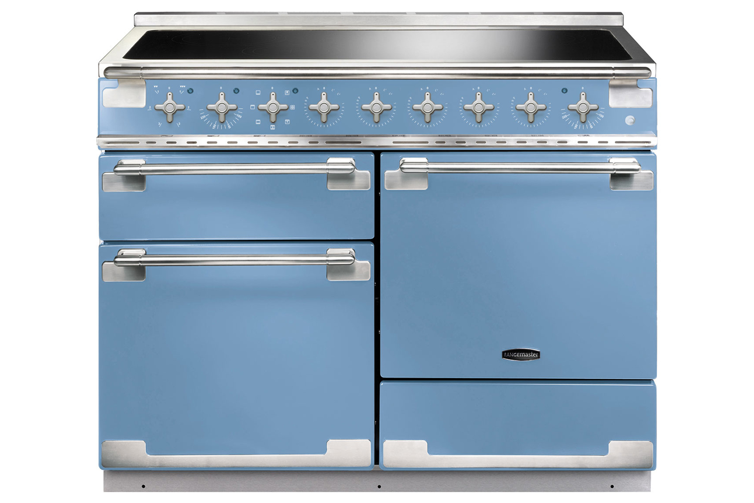 rangemaster blue cooker