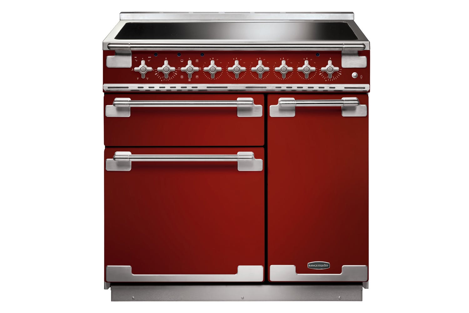 Rangemaster Elise 90cm Electric Range Cooker | ELS90EIRD | Red
