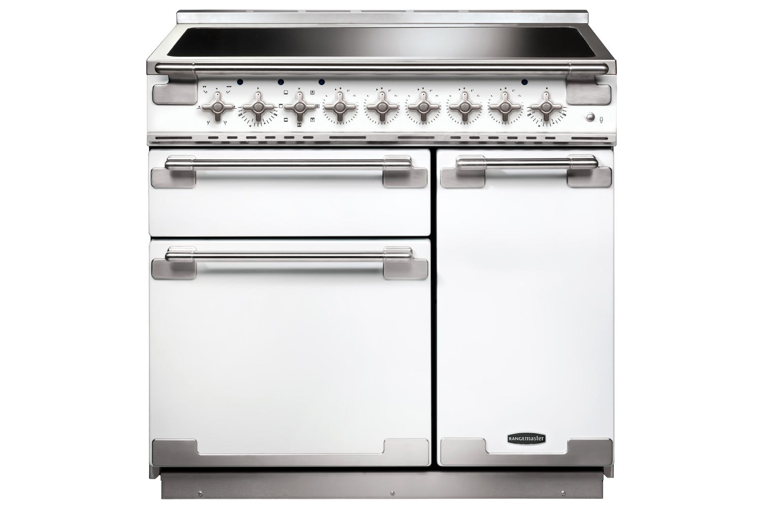 Rangemaster 90cm Induction Range Cooker | ELS90EIWH | White