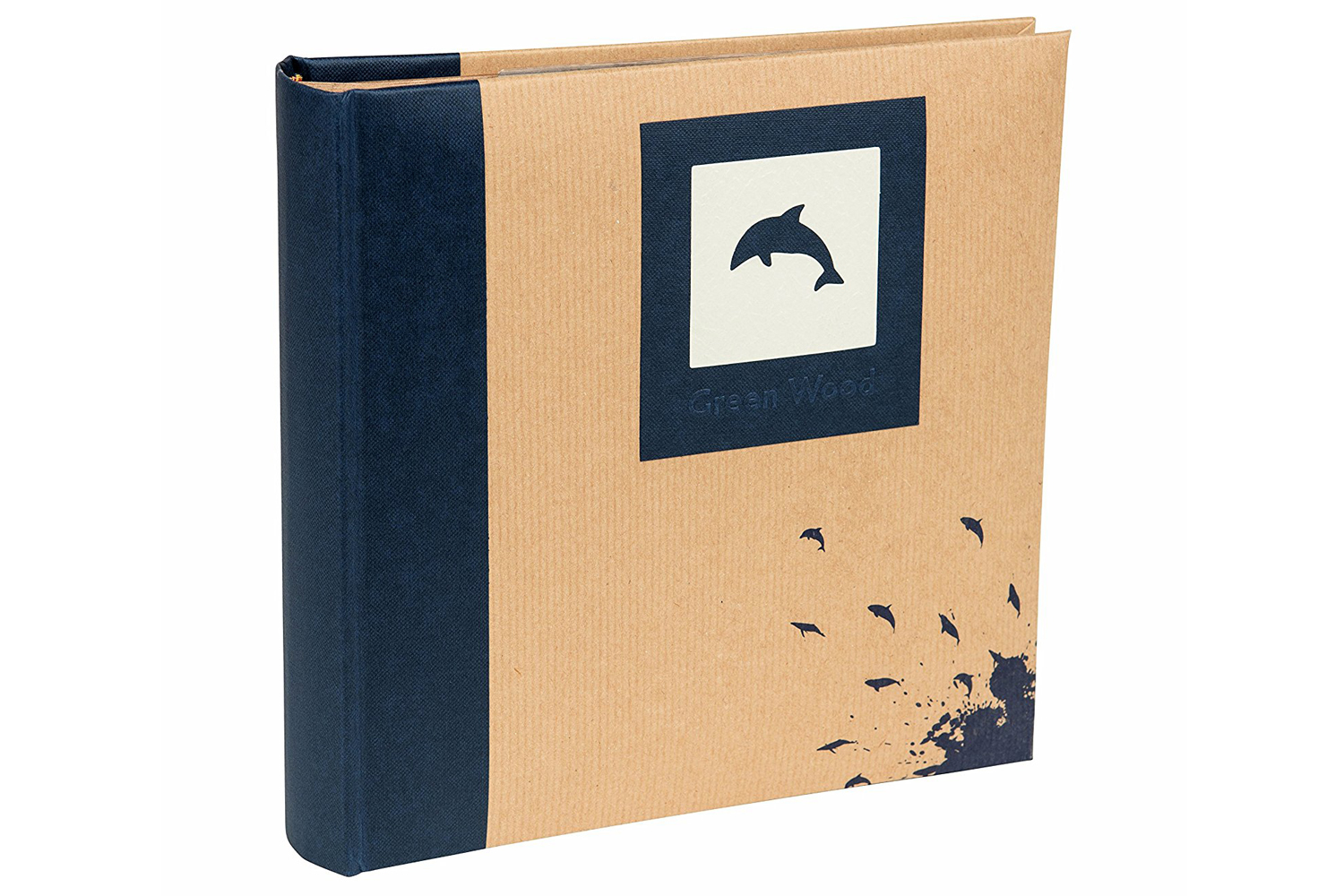 Kenro Green Wood Dolphin 200 Photo Album | 7x5"