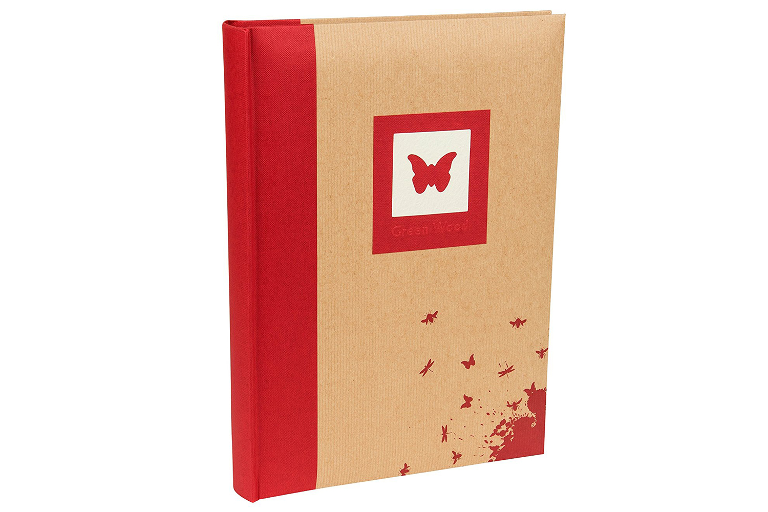 Kenro Green Wood Butterfly 6x4" Photo Album | 300 Photos