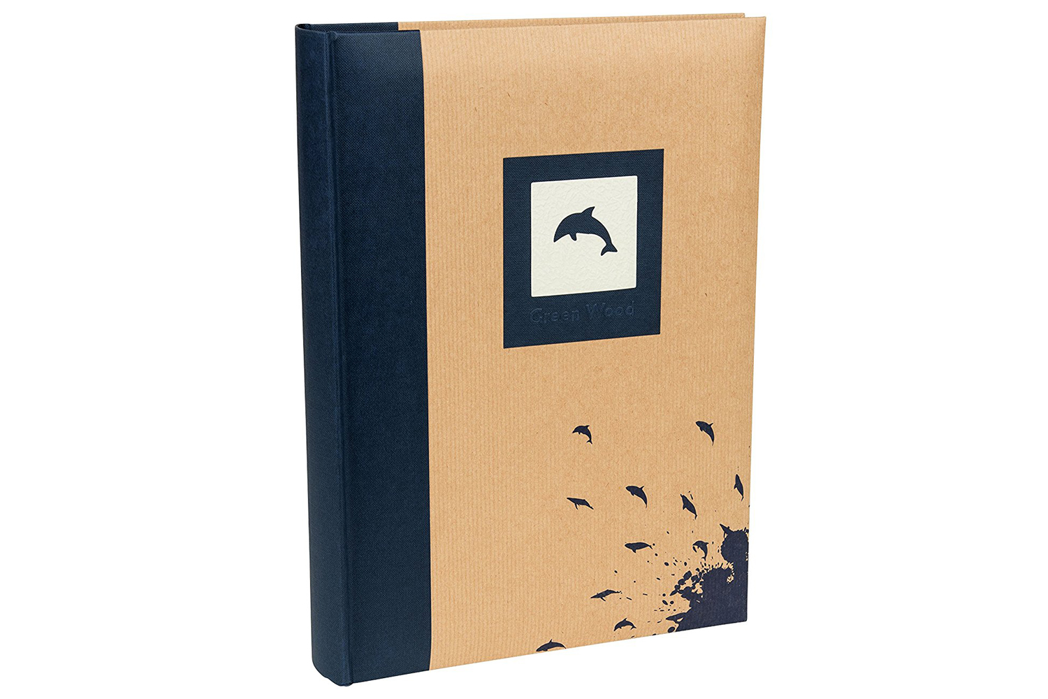 Kenro Green Wood Dolphin 6x4" Photo Album | 300 Photos