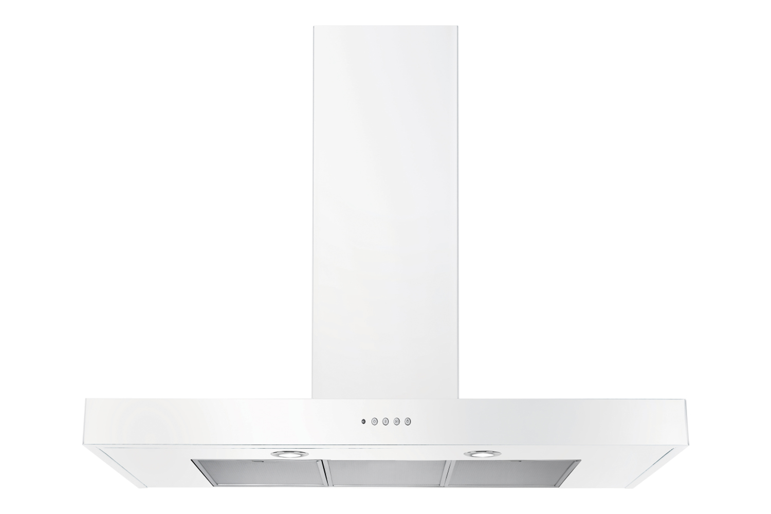 Rangemaster 110cm Flat Chimney Hood | UNBHDS110WH