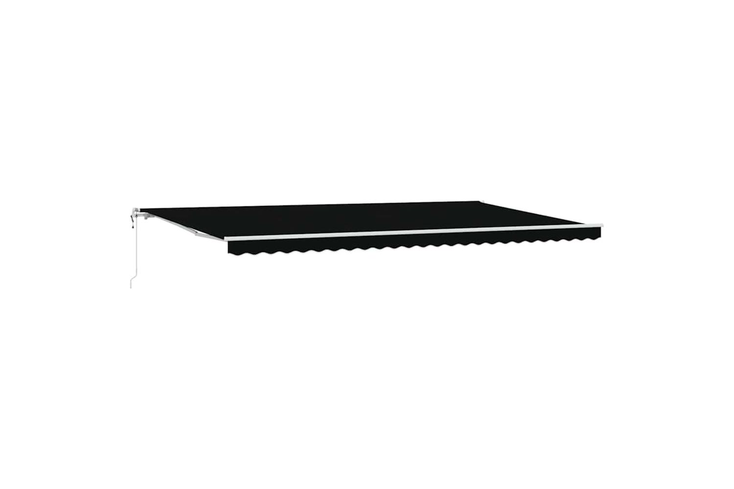 Vidaxl Retractable Awning 600 X 300 Cm Black