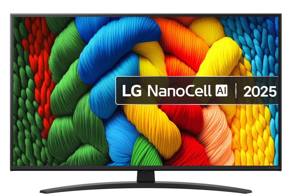 LG NANO81 43" 4K Ultra HD HDR LED Smart TV (2025) | 43NANO81A6A.AEK