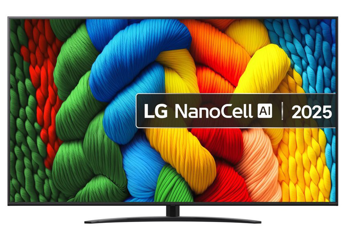 LG NANO81 75" 4K Ultra HD HDR LED Smart TV (2025) | 75NANO81A6A.AEK