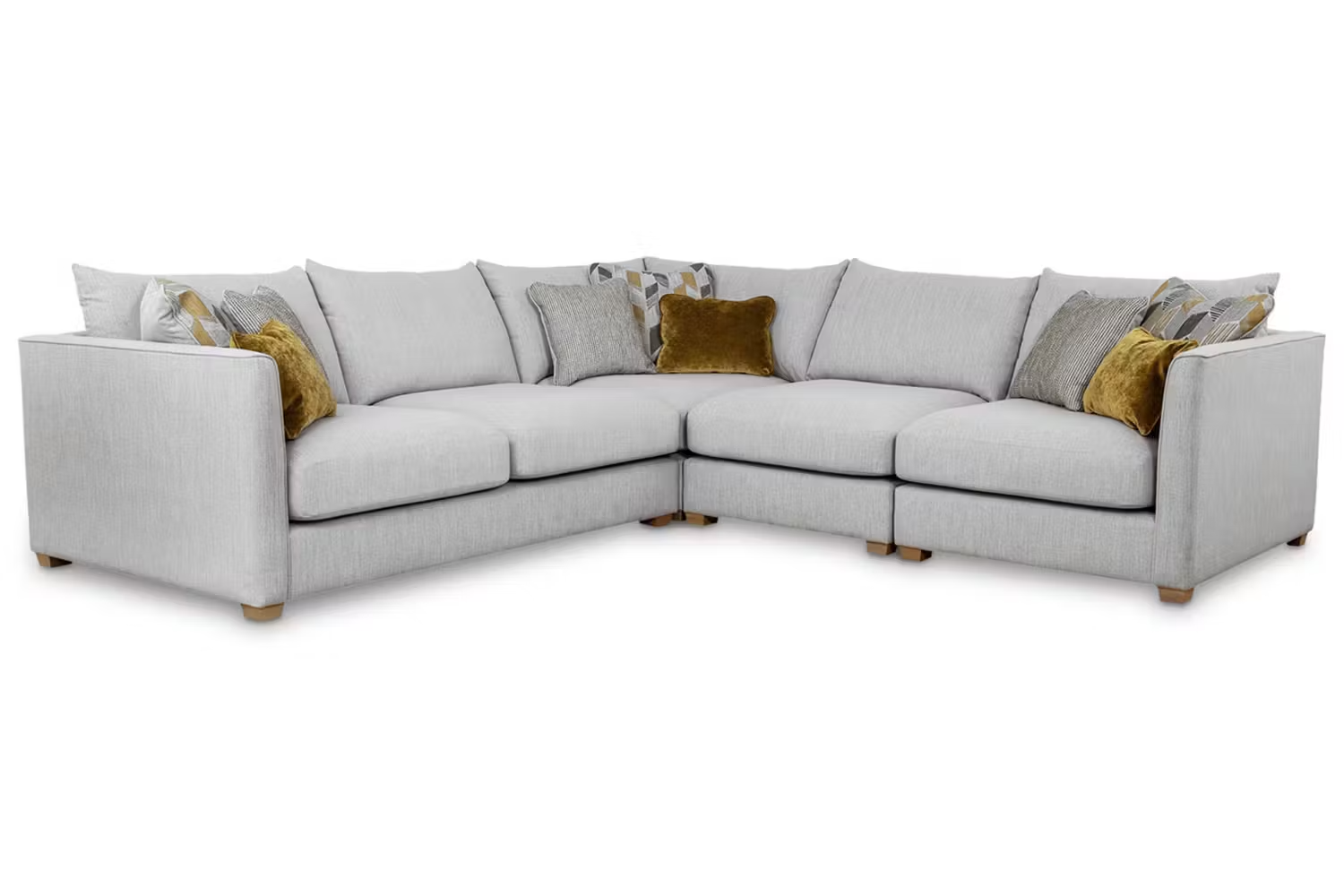 Faye Corner Sofa | Large | Grey