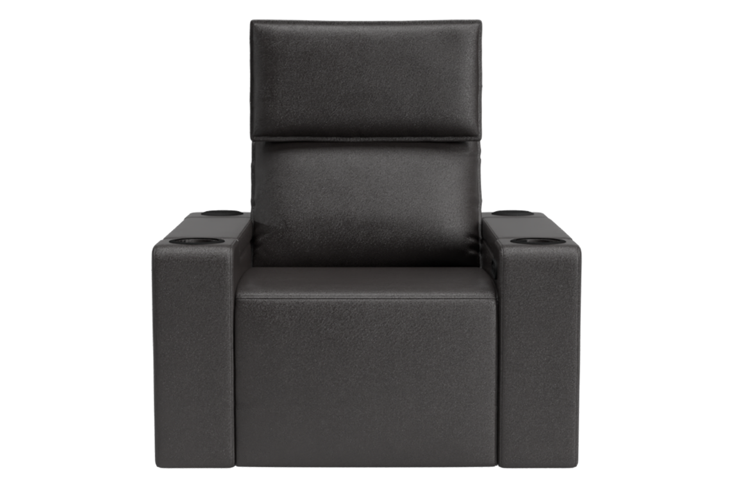 Stella Home Theater Armchair | Power Recliner | Fabric | Gunmetal