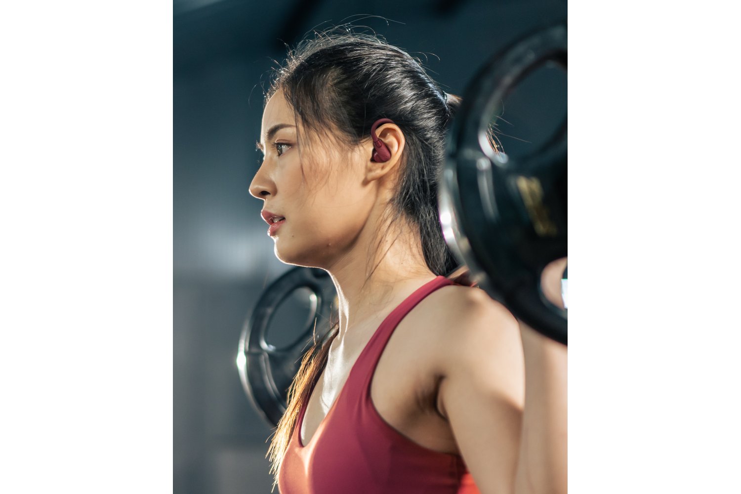 Mixx Streambuds Sports Charge 2 Wireless Earbuds | Burgundy