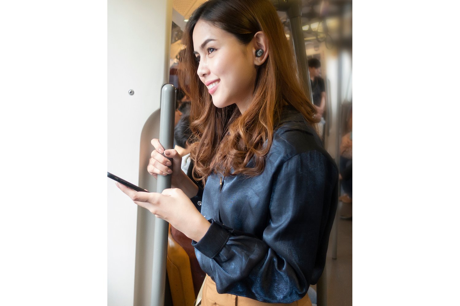 Mixx Streambuds Ultra Dots In-Ear True Wireless Earbuds | Black Gun Metal